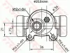 Radbremszylinder Hinterachse links TRW BWF153 Bild Radbremszylinder Hinterachse links TRW BWF153