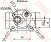 Radbremszylinder TRW BWF166 Bild Radbremszylinder TRW BWF166