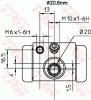 Radbremszylinder TRW BWF317 Bild Radbremszylinder TRW BWF317