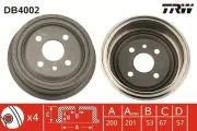 Bremstrommel TRW DB4002