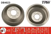 Bremstrommel TRW DB4023