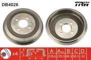 Bremstrommel TRW DB4026