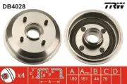 Bremstrommel TRW DB4028