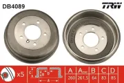 Bremstrommel TRW DB4089