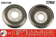 Bremstrommel TRW DB4108