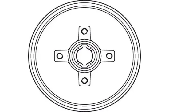 Bremstrommel Hinterachse TRW DB4134BR Bild Bremstrommel Hinterachse TRW DB4134BR