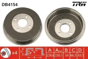 Bremstrommel TRW DB4154