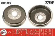 Bremstrommel TRW DB4189