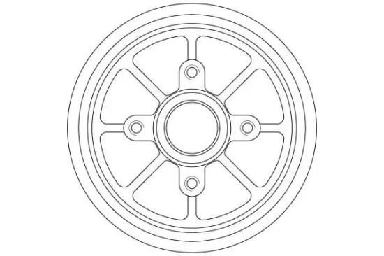 Bremstrommel Hinterachse TRW DB4220MR Bild Bremstrommel Hinterachse TRW DB4220MR