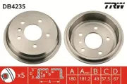 Bremstrommel TRW DB4235