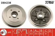 Bremstrommel TRW DB4238