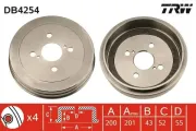 Bremstrommel TRW DB4254