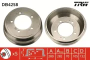 Bremstrommel TRW DB4258