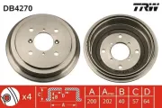 Bremstrommel TRW DB4270