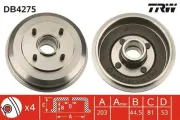 Bremstrommel TRW DB4275