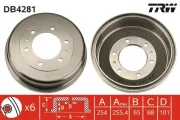 Bremstrommel TRW DB4281