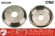 Bremstrommel TRW DB4298