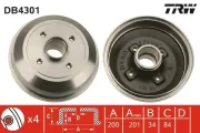 Bremstrommel TRW DB4301