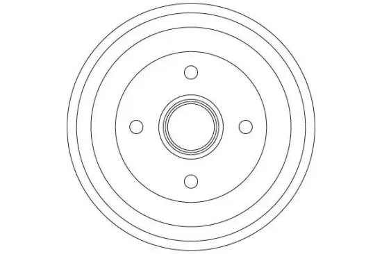 Bremstrommel Hinterachse TRW DB4308MR Bild Bremstrommel Hinterachse TRW DB4308MR