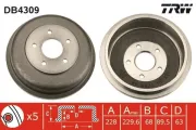 Bremstrommel TRW DB4309