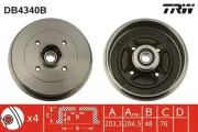 Bremstrommel TRW DB4340B