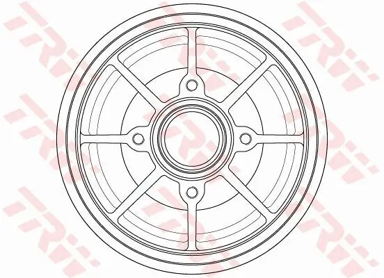 Bremstrommel TRW DB4546MR