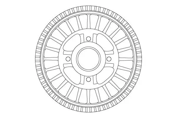 Bremstrommel TRW DB4557MR