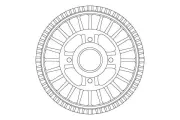 Bremstrommel TRW DB4557MR