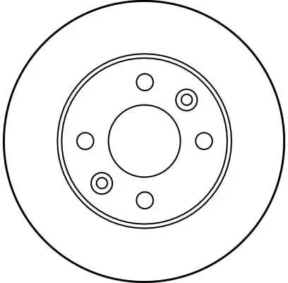 Bremsscheibe TRW DF1016 Bild Bremsscheibe TRW DF1016