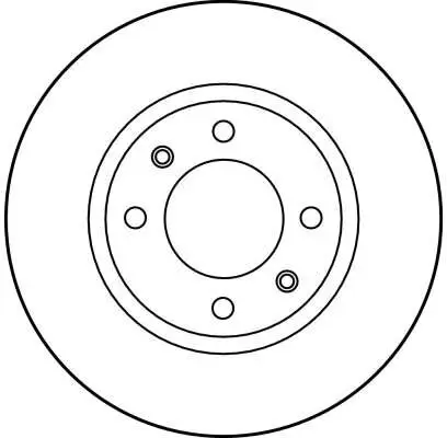 Bremsscheibe TRW DF1216 Bild Bremsscheibe TRW DF1216