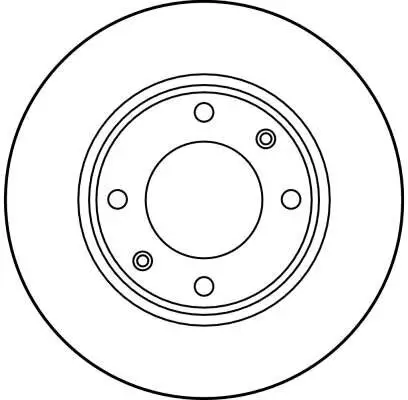 Bremsscheibe TRW DF1218 Bild Bremsscheibe TRW DF1218