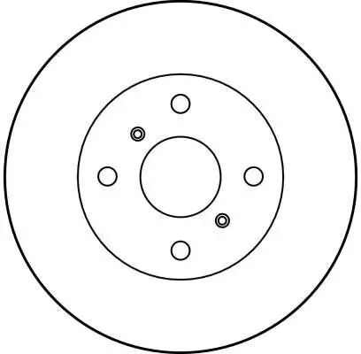 Bremsscheibe Vorderachse TRW DF1423 Bild Bremsscheibe Vorderachse TRW DF1423