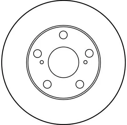 Bremsscheibe Vorderachse TRW DF1430 Bild Bremsscheibe Vorderachse TRW DF1430