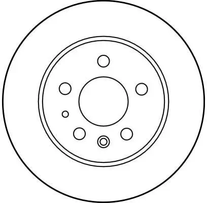 Bremsscheibe TRW DF1574 Bild Bremsscheibe TRW DF1574