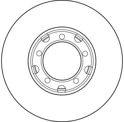 Bremsscheibe TRW DF1577 Bild Bremsscheibe TRW DF1577