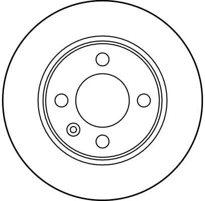 Bremsscheibe TRW DF1662 Bild Bremsscheibe TRW DF1662