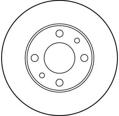 Bremsscheibe TRW DF1721 Bild Bremsscheibe TRW DF1721