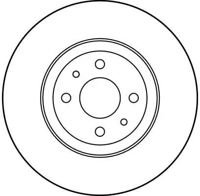 Bremsscheibe TRW DF1757 Bild Bremsscheibe TRW DF1757