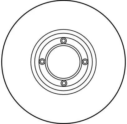 Bremsscheibe TRW DF1860 Bild Bremsscheibe TRW DF1860