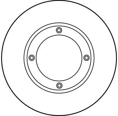 Bremsscheibe TRW DF1925 Bild Bremsscheibe TRW DF1925