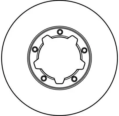 Bremsscheibe TRW DF2001 Bild Bremsscheibe TRW DF2001