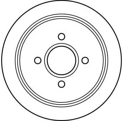 Bremsscheibe TRW DF2647 Bild Bremsscheibe TRW DF2647