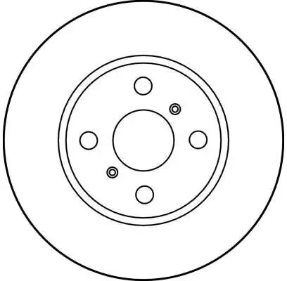 Bremsscheibe TRW DF2658 Bild Bremsscheibe TRW DF2658