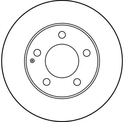 Bremsscheibe TRW DF2704 Bild Bremsscheibe TRW DF2704