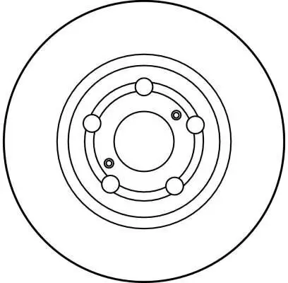 Bremsscheibe TRW DF2742 Bild Bremsscheibe TRW DF2742