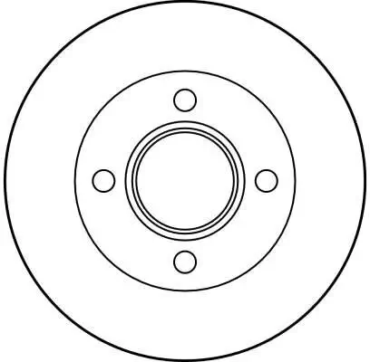 Bremsscheibe TRW DF2753 Bild Bremsscheibe TRW DF2753