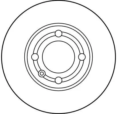 Bremsscheibe TRW DF2755 Bild Bremsscheibe TRW DF2755