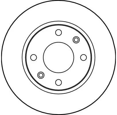 Bremsscheibe TRW DF2815 Bild Bremsscheibe TRW DF2815