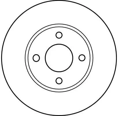 Bremsscheibe TRW DF4018 Bild Bremsscheibe TRW DF4018