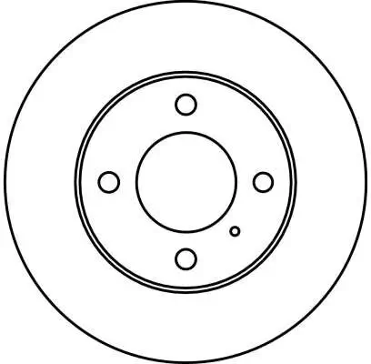 Bremsscheibe TRW DF4021 Bild Bremsscheibe TRW DF4021